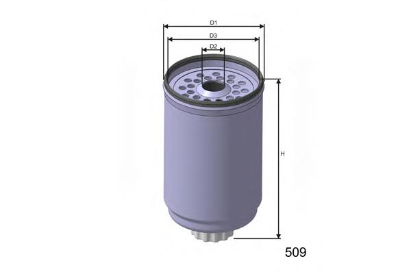 M371 Misfat filtro combustible