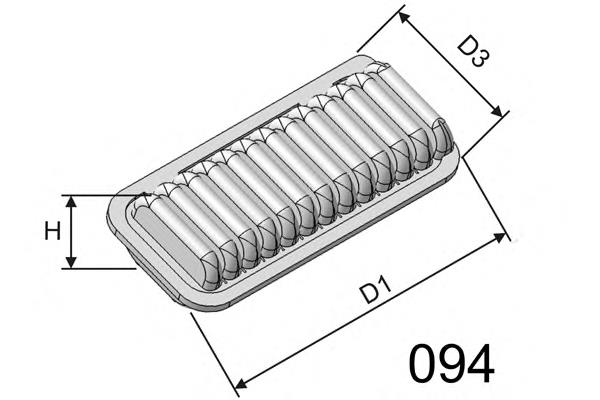 P247 Misfat filtro de aire