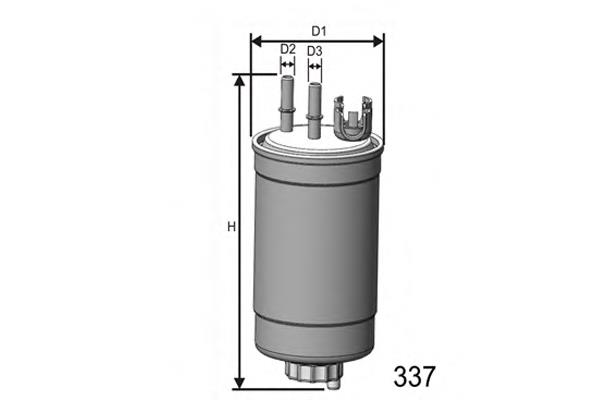 M409 Misfat filtro combustible