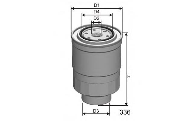 M411 Misfat filtro combustible