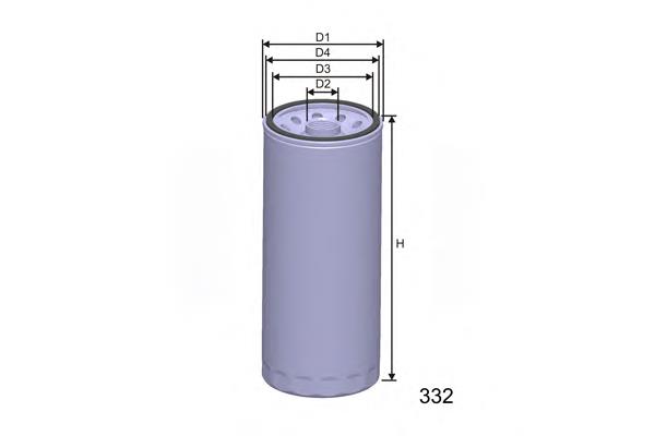 M342 Misfat filtro combustible