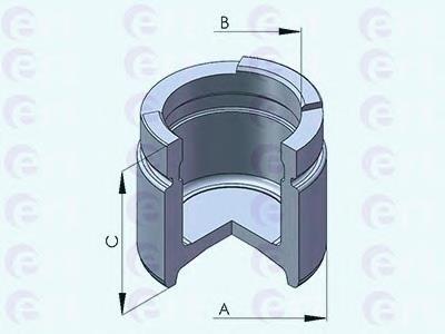 150847-C ERT émbolo, pinza del freno delantera