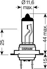 64215TSP-HCB Osram bombilla halógena