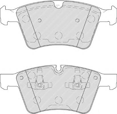 FDB4189 Ferodo pastillas de freno delanteras