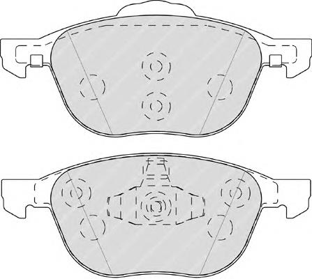 FDB4319 Ferodo pastillas de freno delanteras