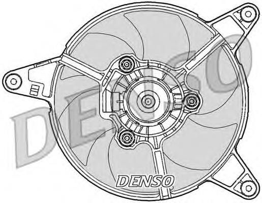 DER09090 Denso ventilador (rodete +motor refrigeración del motor con electromotor completo)