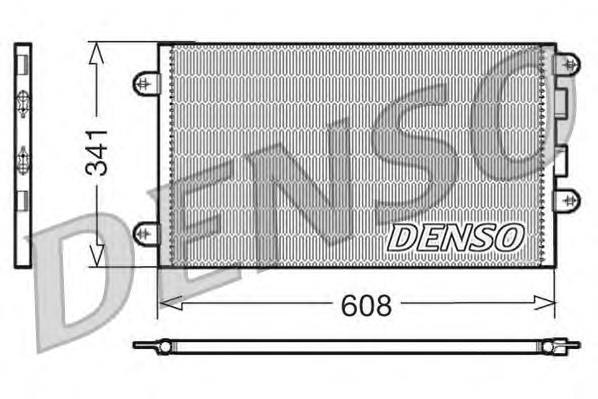 DCN01012 Denso condensador aire acondicionado