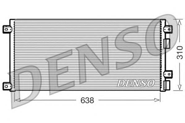 DCN12002 Denso condensador aire acondicionado