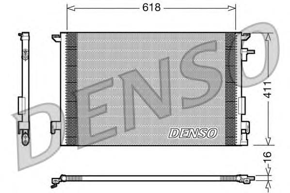 DCN20031 Denso condensador aire acondicionado