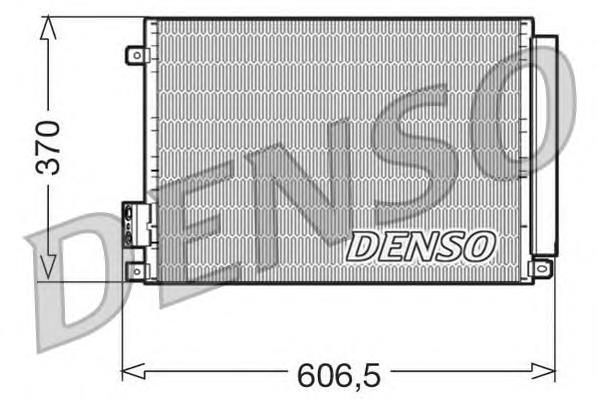 DCN09045 Denso condensador aire acondicionado