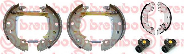 K61033 Brembo zapatas de frenos de tambor traseras