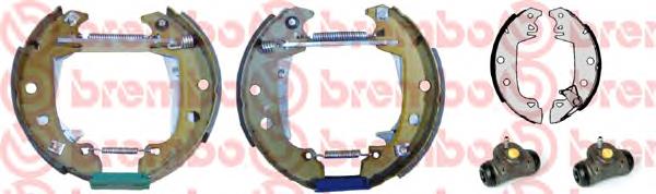 K61039 Brembo zapatas de frenos de tambor traseras