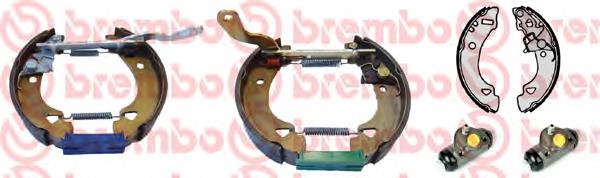 K23029 Brembo zapatas de frenos de tambor traseras