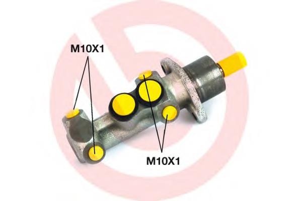 M23020 Brembo cilindro principal de freno