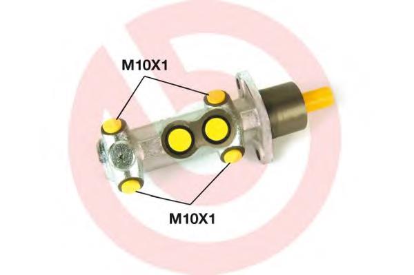 M23027 Brembo cilindro principal de freno