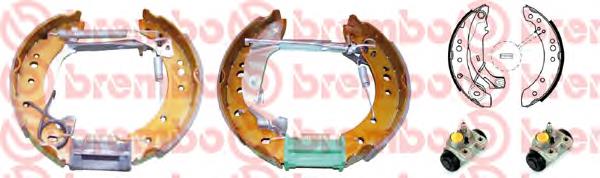 K61079 Brembo zapatas de frenos de tambor traseras