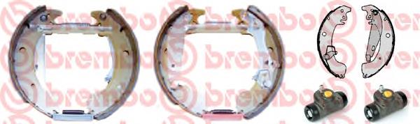 K68023 Brembo zapatas de frenos de tambor traseras