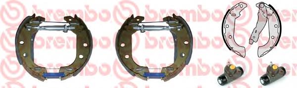 K61062 Brembo zapatas de frenos de tambor traseras