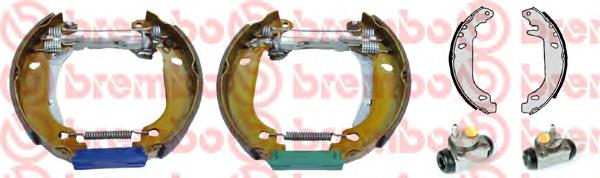 1611451480 Peugeot/Citroen zapatas de frenos de tambor traseras