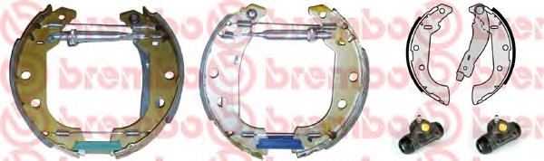 K61071 Brembo zapatas de frenos de tambor traseras