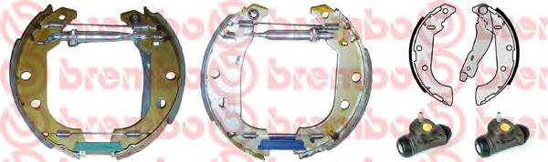 K61069 Brembo zapatas de frenos de tambor traseras