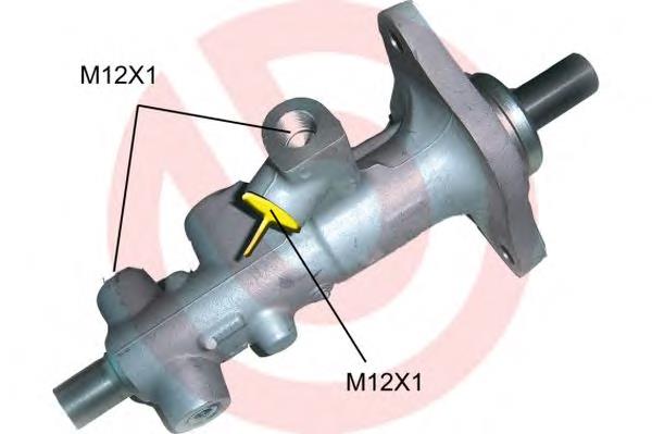 M50035 Brembo cilindro principal de freno