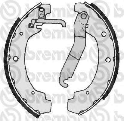 S 85 534 Brembo zapatas de frenos de tambor traseras