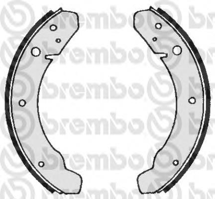 S 85 501 Brembo zapatas de frenos de tambor traseras