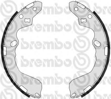 S 30 508 Brembo zapatas de frenos de tambor traseras