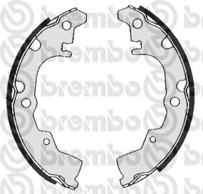 0449587709 Daihatsu zapatas de frenos de tambor traseras