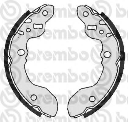 S 79 516 Brembo zapatas de frenos de tambor traseras