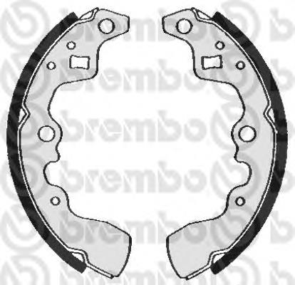 5321086000 Suzuki zapatas de frenos de tambor traseras