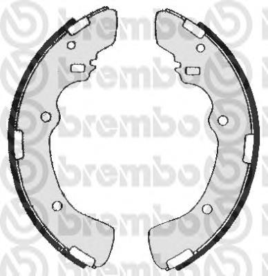 S54511 Brembo zapatas de frenos de tambor traseras