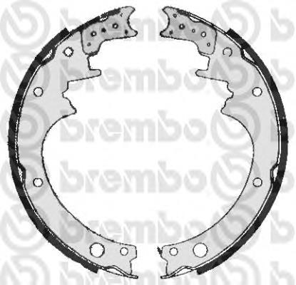 S56511 Brembo zapatas de frenos de tambor traseras