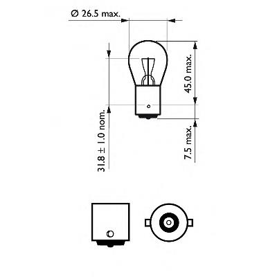 12498LLECOCP Philips bombilla