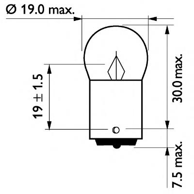 13821B2 Philips bombilla