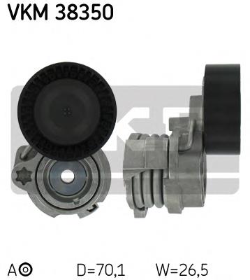 VKM 38350 SKF tensor de correa, correa poli v