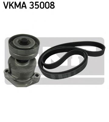 VKMA 35008 SKF correa de transmision, juego completo