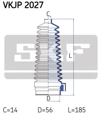 VKJP 2027 SKF fuelle, dirección