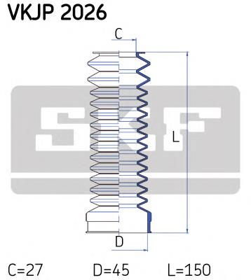 VKJP2026 SKF fuelle, dirección