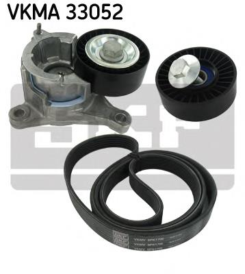 VKMA33052 SKF correa de transmision, juego completo