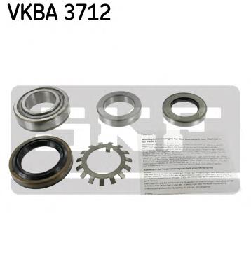 VKBA 3712 SKF cojinete de rueda trasero