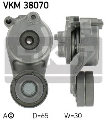 VKM38070 SKF tensor de correa, correa poli v