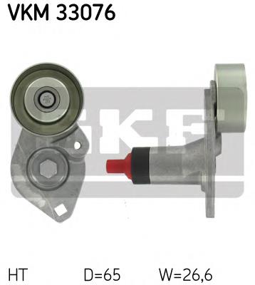 VKM33076 SKF tensor de correa, correa poli v