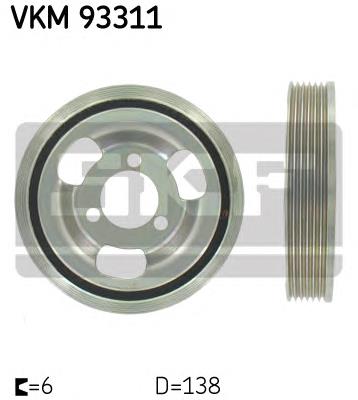 VKM93311 SKF polea, cigüeñal