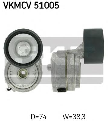 VKMCV 51005 SKF tensor de correa, correa poli v