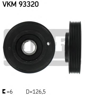 VKM93320 SKF polea, cigüeñal