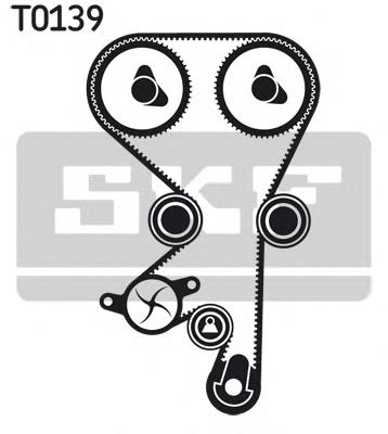 VKMA05154 SKF kit correa de distribución