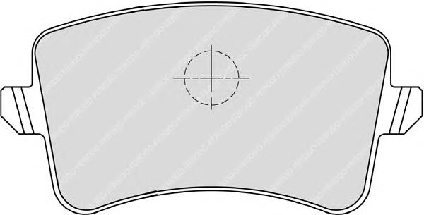 FDB4050 Ferodo pastillas de freno traseras