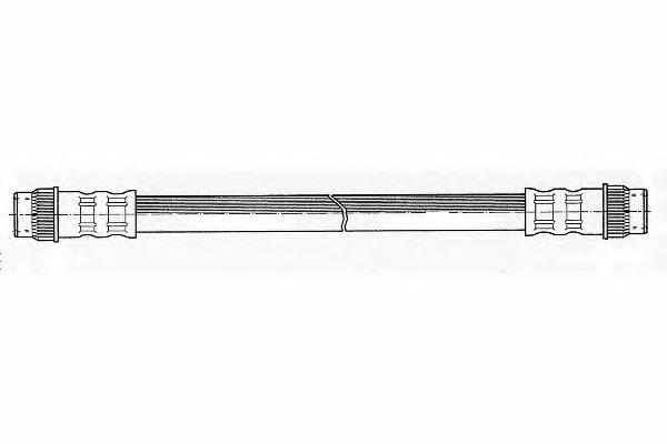 FHY2158 Ferodo tubo flexible de frenos trasero